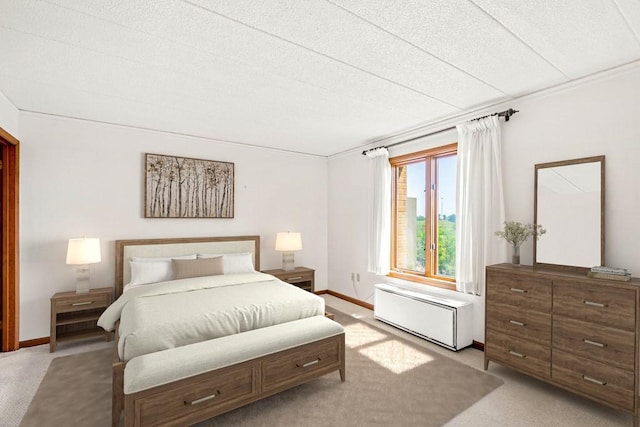 820 E Beau St Unit 6J, South Strabane, PA 15301 - bedroom with light colored carpet and a textured ceiling