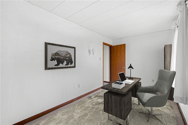 820 E Beau St Unit 6J, South Strabane, PA 15301 - office featuring carpet and baseboards