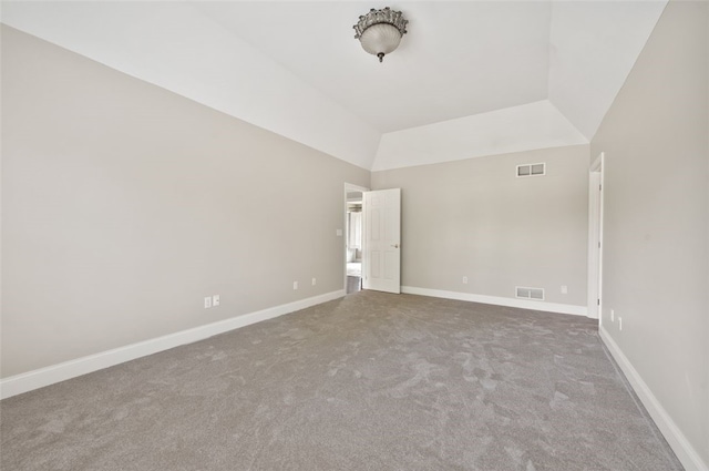 801 Huron Ct, Adams Twp, PA 15044 - empty room with carpet and vaulted ceiling