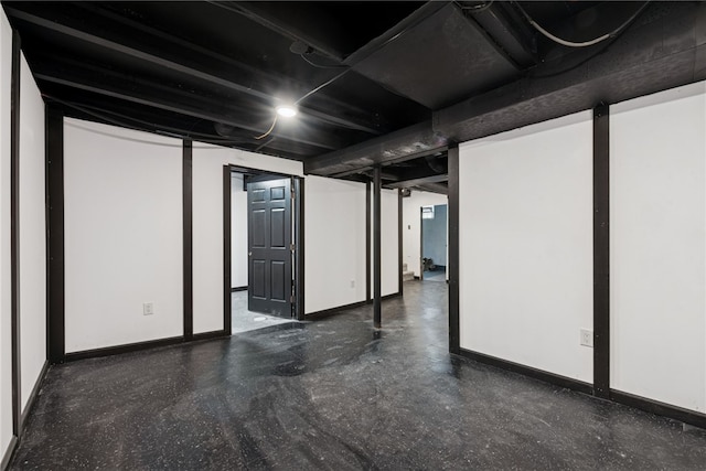 327 Charles Ave, New Kensington, PA 15068 - finished basement with baseboards