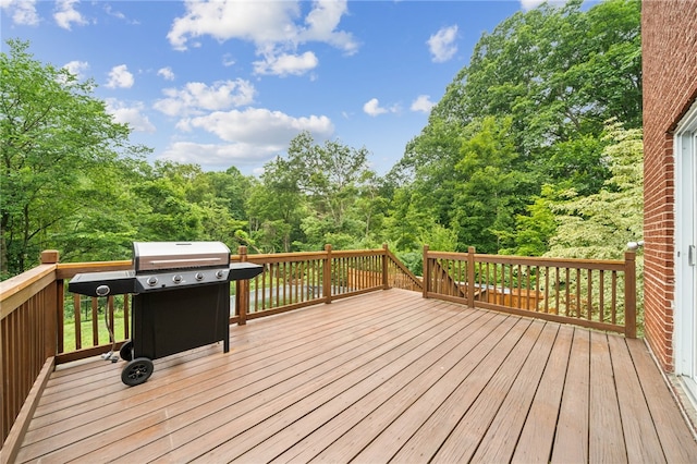 1541 Sugarloaf, Plum Boro, PA 15239 - wooden terrace featuring grilling area
