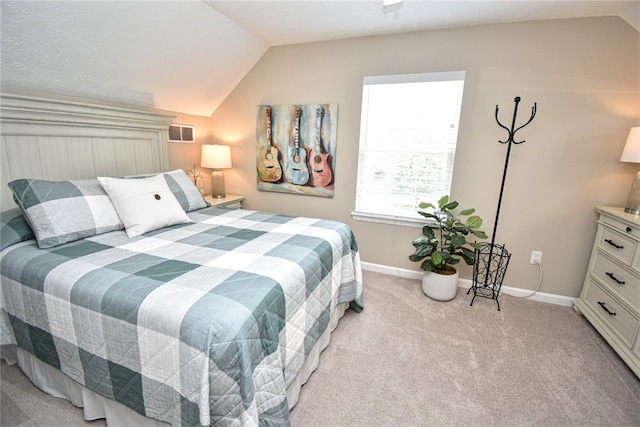 121 Sedeca Dr, North Strabane, PA 15317 - bedroom featuring lofted ceiling and light colored carpet