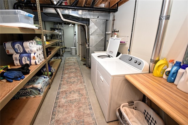 121 Sedeca Dr, North Strabane, PA 15317 - laundry area featuring washing machine and dryer