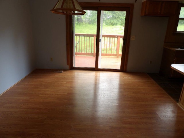 319 Robin Dr, Franklin, PA 16323 - unfurnished room with plenty of natural light and wood finished floors