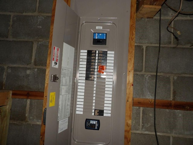 319 Robin Dr, Franklin, PA 16323 - utility room featuring electric panel