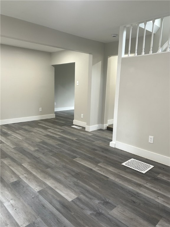 122 Church Ave, Shaler, PA 15116 - empty room featuring dark wood finished floors