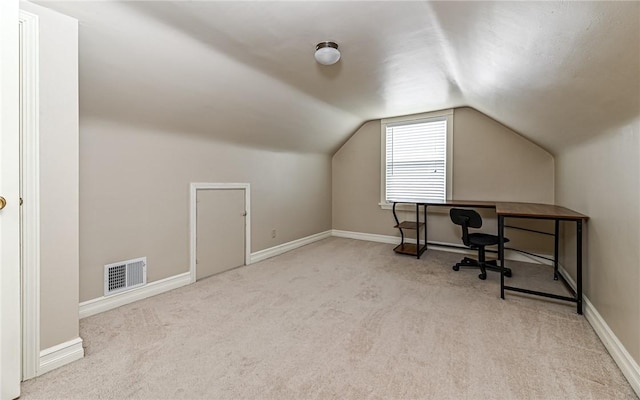 2514 Oakwood Rd, Shaler, PA 15116 - unfurnished office with carpet and vaulted ceiling