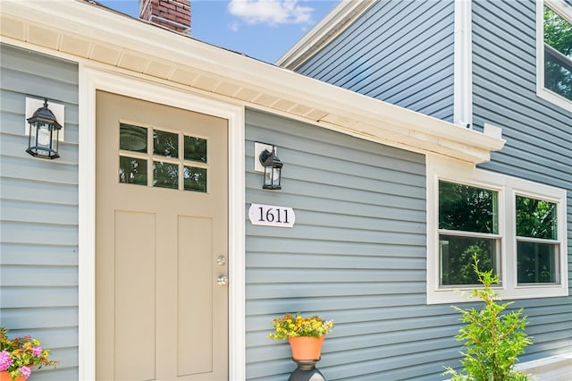 1611 Guffey Rd, North Huntingdon, PA 15642 - entrance to property featuring a chimney