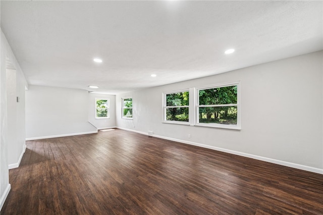 1611 Guffey Rd, North Huntingdon, PA 15642 - empty room featuring wood finished floors and recessed lighting