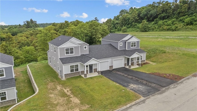2219 Lebanon Dr, Elizabeth Twp/Boro, PA 15135 - view of subject property with a heavily wooded area