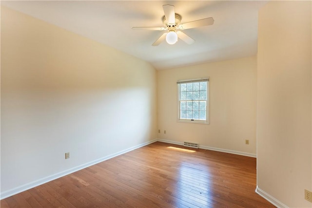 103 Boxwood Ct, Peters Twp, PA 15317 - spare room with wood-type flooring and a ceiling fan