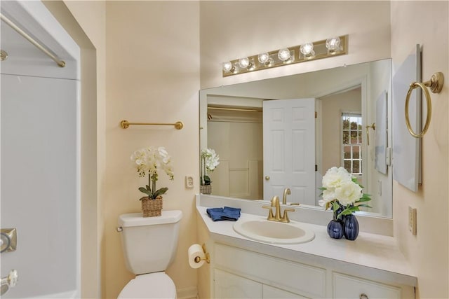 103 Boxwood Ct, Peters Twp, PA 15317 - bathroom with vanity and toilet