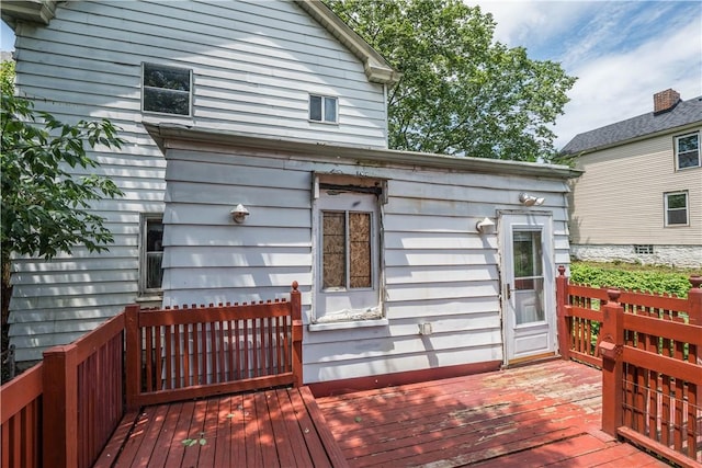 1115 Fairdale St, Sheraden, PA 15204 - view of wooden deck