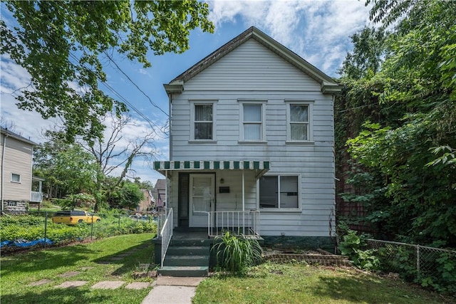 1115 Fairdale St, Sheraden, PA 15204 - view of front facade with covered porch