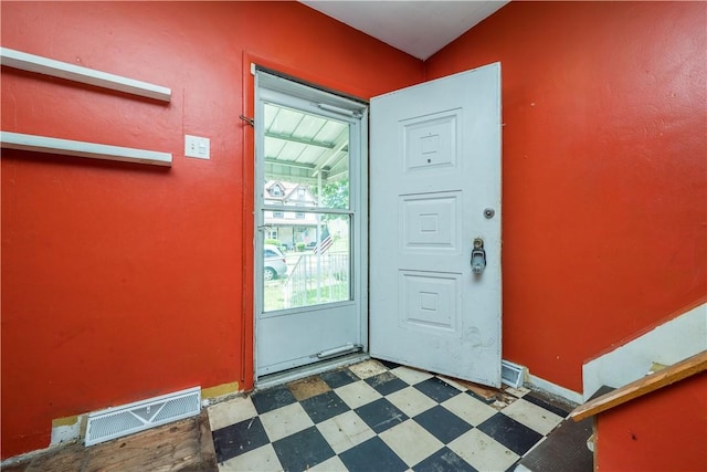 1115 Fairdale St, Sheraden, PA 15204 - entrance foyer featuring tile patterned floors and stairway