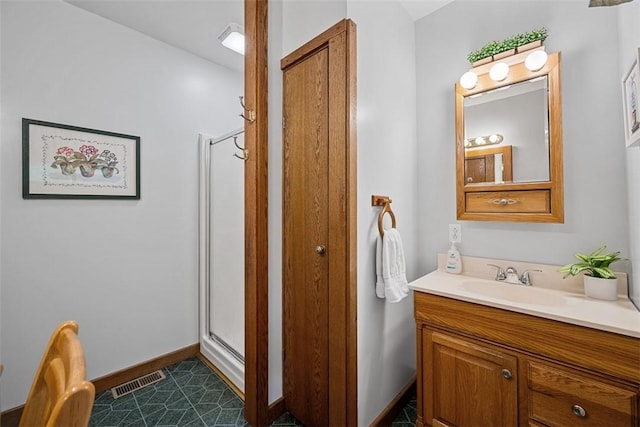 71 Mcclure Rd, West Deer, PA 15024 - bathroom with vanity and a shower stall