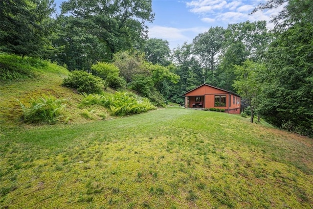 71 Mcclure Rd, West Deer, PA 15024 - view of grassy yard with a forest view