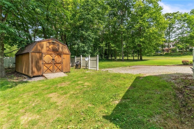 114 Franklin Oaks Dr, Franklin Twp, PA 16001 - view of green lawn with a shed