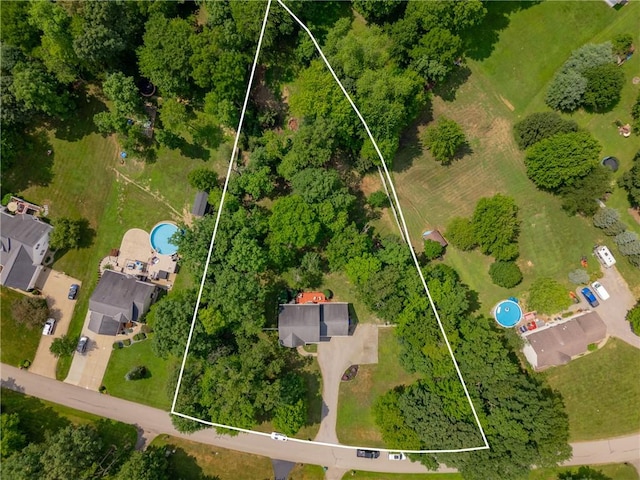 114 Franklin Oaks Dr, Franklin Twp, PA 16001 - view of property location featuring property boundaries highlighted
