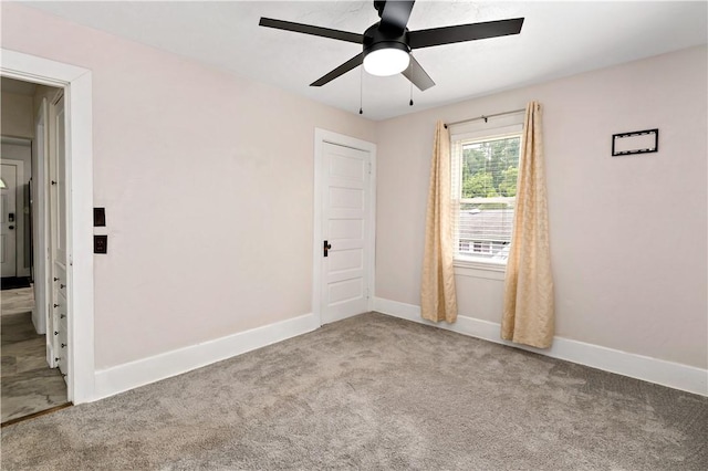 90 S Thompson Ln, North Huntingdon, PA 15642 - spare room with carpet and ceiling fan