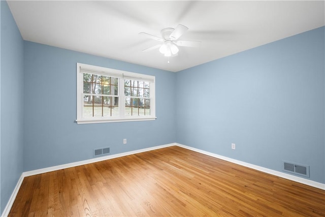 2671 Thorntree Dr, Saint Clair, PA 15241 - unfurnished room with wood finished floors and ceiling fan