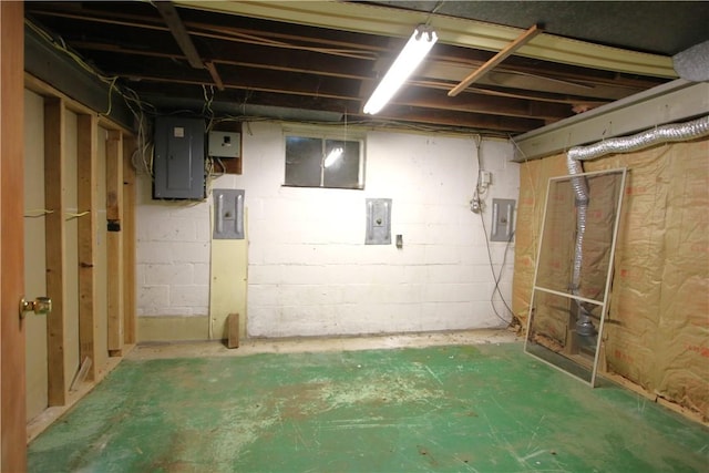 138 Demmel Dr, Peters Twp, PA 15317 - unfinished below grade area featuring electric panel