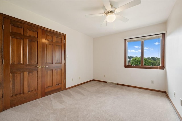 4 Hawthorne Ln, Penn Twp, PA 15642 - unfurnished bedroom with light carpet and ceiling fan
