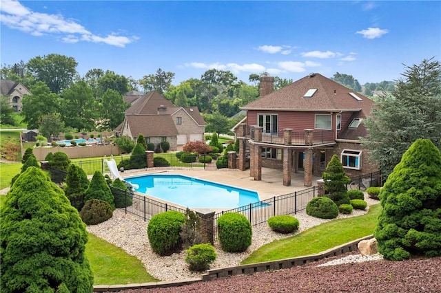 4 Hawthorne Ln, Penn Twp, PA 15642 - view of swimming pool with a patio