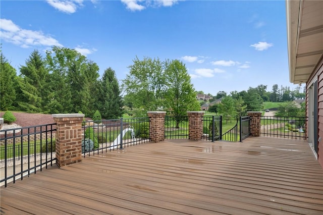 4 Hawthorne Ln, Penn Twp, PA 15642 - view of wooden terrace