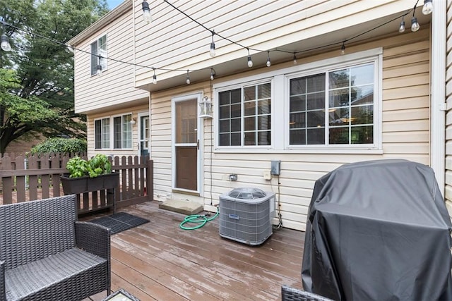 3269 Dawson St, Oakland, PA 15213 - wooden deck with a grill