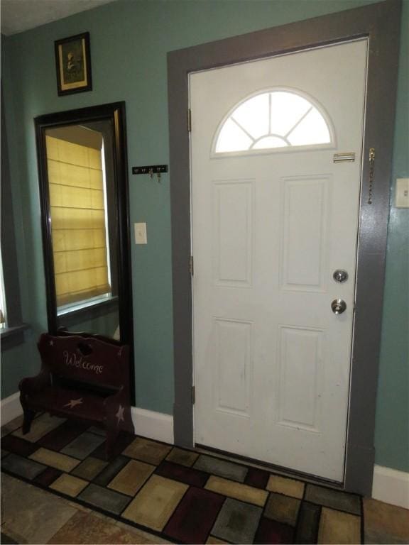 103 Cedar St, Masontown, PA 15461 - entryway featuring baseboards
