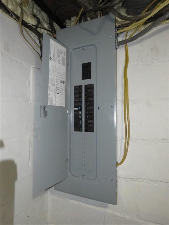 103 Cedar St, Masontown, PA 15461 - utility room with electric panel