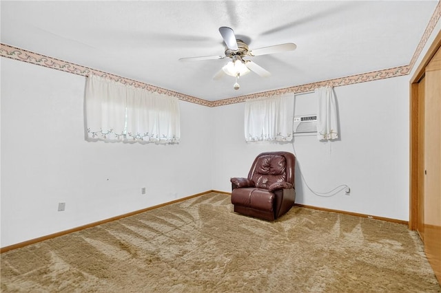 215 Diane Dr, Carroll Twp, PA 15063 - unfurnished room featuring a ceiling fan and carpet