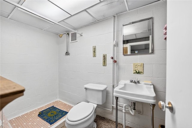 215 Diane Dr, Carroll Twp, PA 15063 - bathroom featuring toilet and a sink