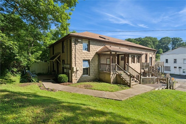 15 Old Saxonburg Blvd, West Deer, PA 15084 - view of front of home featuring a front lawn