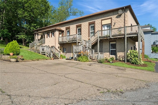 15 Old Saxonburg Blvd, West Deer, PA 15084 - view of building exterior featuring stairway