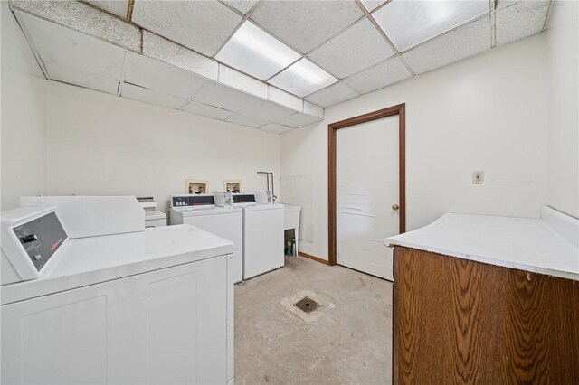 15 Old Saxonburg Blvd, West Deer, PA 15084 - communal laundry room featuring washer and dryer