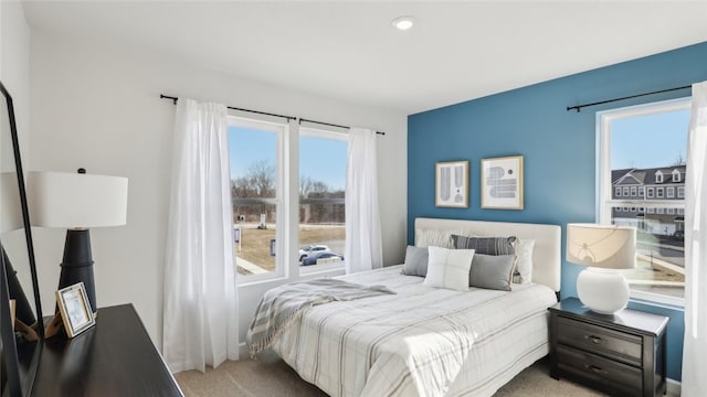 211 Truth Cir, Jackson Twp, PA 16037 - bedroom featuring carpet and recessed lighting