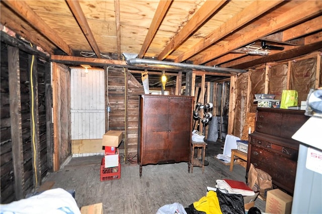 517 S 3rd Ave, Elizabeth Twp/Boro, PA 15037 - unfinished below grade area with wood finished floors