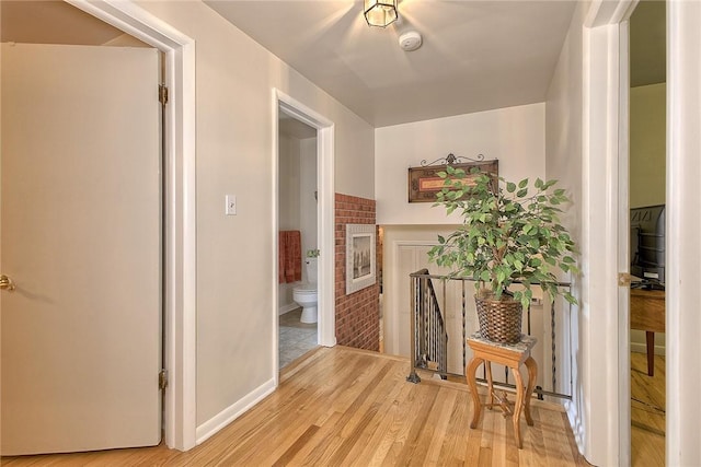 2 Redgrave Dr, Hempfield Twp, PA 15601 - corridor with light wood-type flooring and baseboards