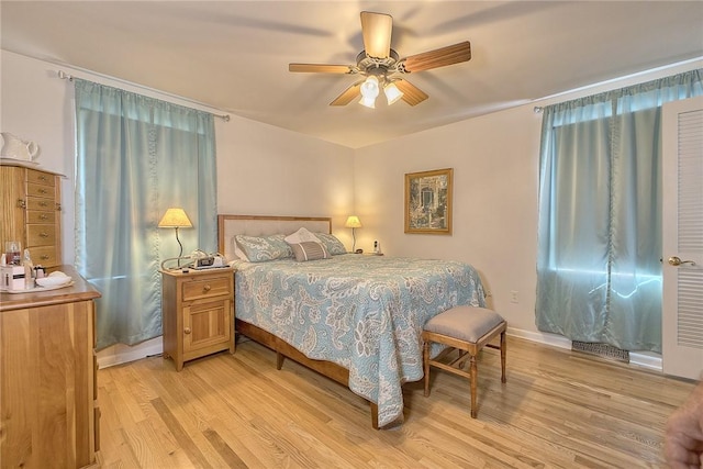 2 Redgrave Dr, Hempfield Twp, PA 15601 - bedroom featuring light wood finished floors and a ceiling fan