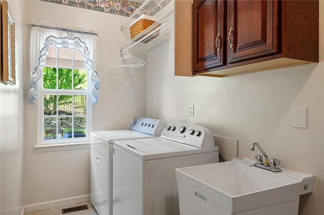113 Great Rock Dr, Bethel Park, PA 15102 - laundry area featuring cabinet space and washer and dryer