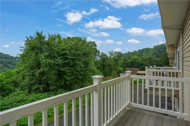 184 Wynne St, Shaler, PA 15209 - deck with a view of trees