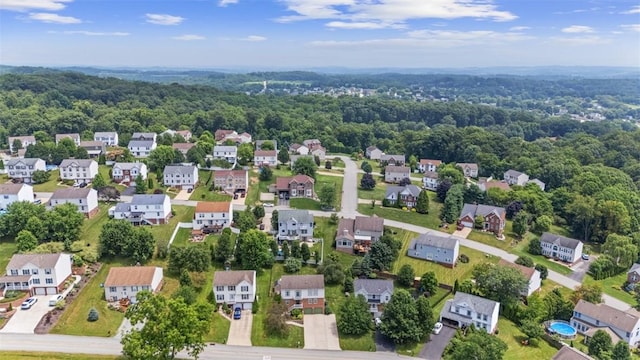 53 Peters Rd, Hempfield Twp, PA 15601 - aerial perspective of suburban area with a forest