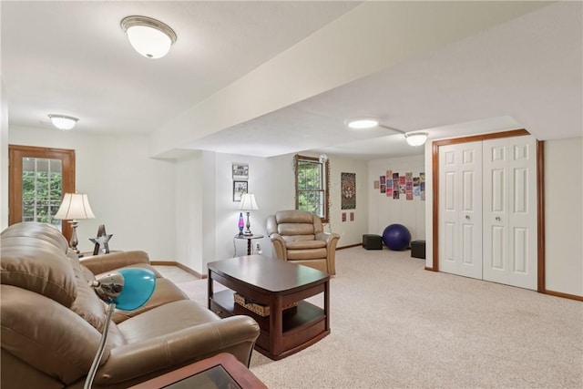 308 Heather Hill Dr, Pine Twp, PA 15044 - living room featuring healthy amount of natural light and light colored carpet