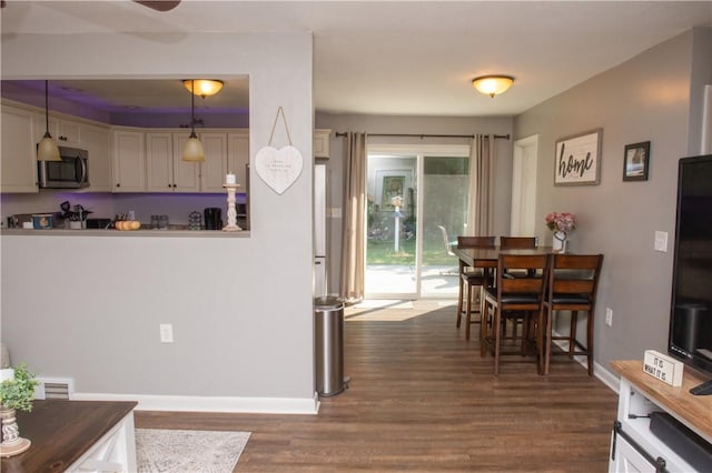 113 Betty Ln, Butler, PA 16002 - living room with dark wood-type flooring and baseboards