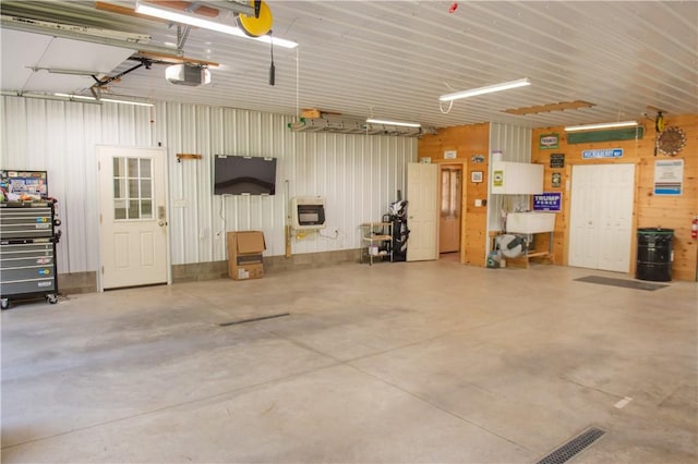 113 Betty Ln, Butler, PA 16002 - garage featuring heating unit and a garage door opener