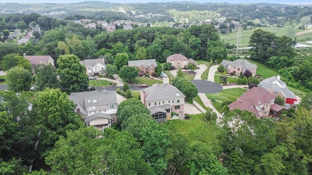 108 Trenton Cir, Peters Twp, PA 15317 - aerial view of property and surrounding area featuring nearby suburban area
