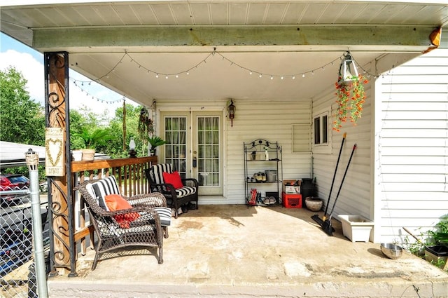 8263 Mentor Rd, Forward Twp, PA 15037 - view of patio / terrace featuring french doors