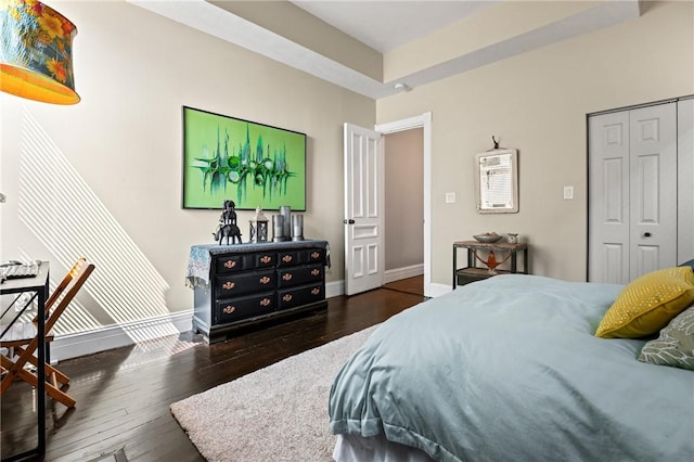 423 Lockhart St, East Allegheny, PA 15212 - bedroom with hardwood / wood-style flooring and a closet